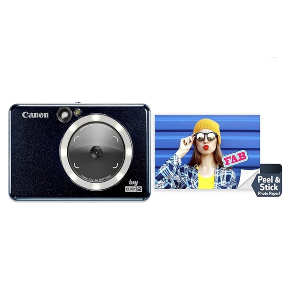 Canon Ivy CLIQ+ 2 Instant Camera Printer in Midnight Navy #4519C005 - Picture 1 of 11